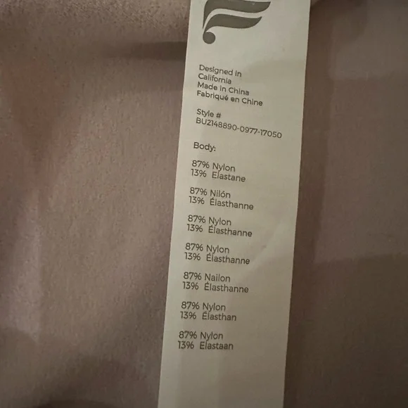 Fabletics long sleeve body suit US L🌸 - Picture 4 of 4